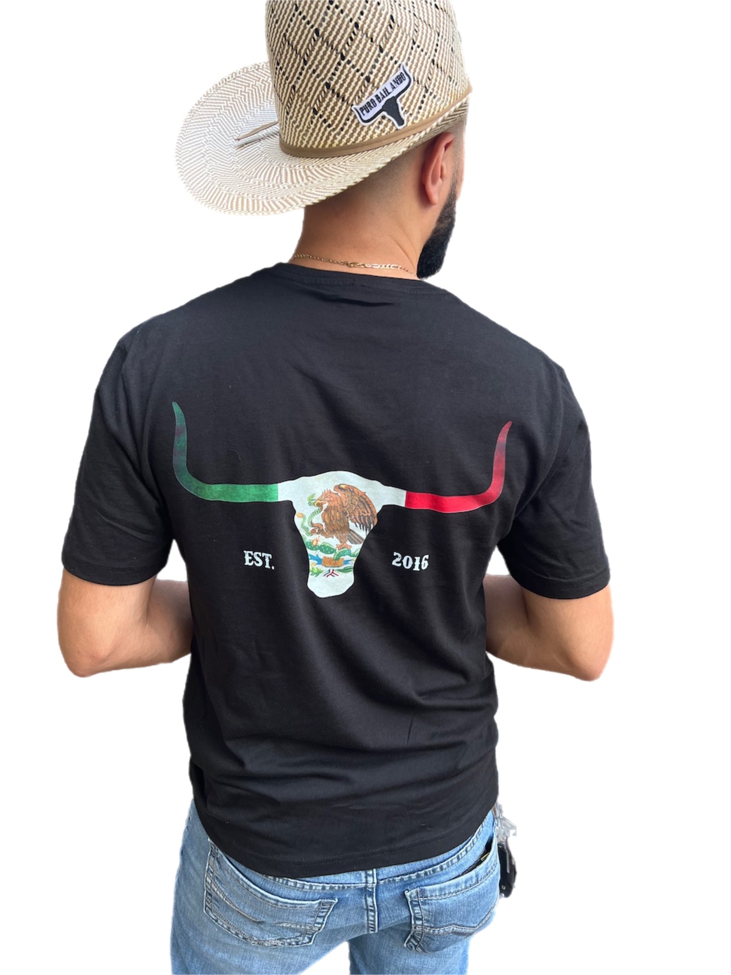 PB Mexican bull design T shirt